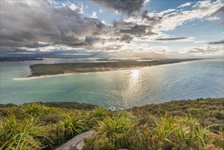 Panoramic view of Matakana Island