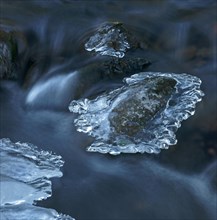 Ice cream in a stream