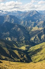 View of mountains