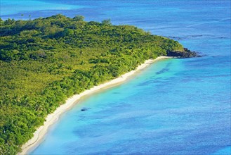 Aerial view Blue Lagoon Beach