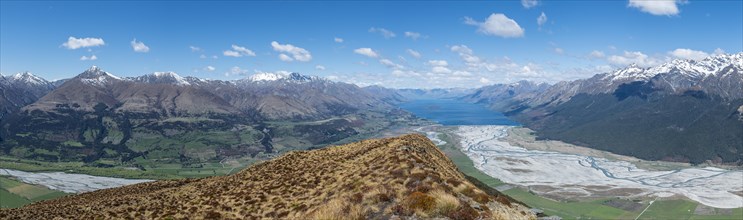 View of Lake Wakatipu from Mount Alfred