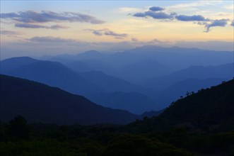 Mountain ranges of the Cordillera Oriental