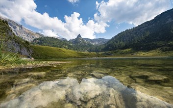 Schottmalhorn reflected in the Funtensee