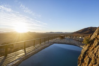 Pool on the mountain