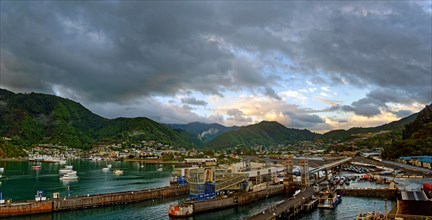 Port of Picton in the morning