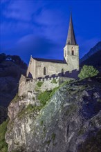 Late medieval castle church of St. Romanus