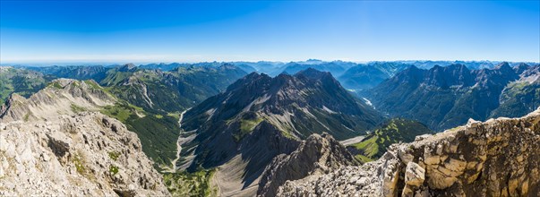 Rocky mountain landscape