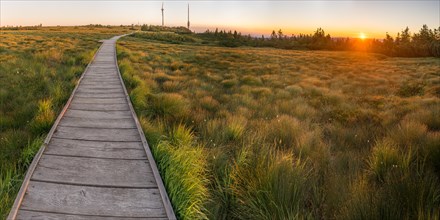 Hornisgrinde at sunrise