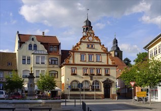 Town Hall and Market Fountain
