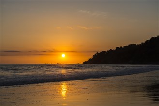 Sunset at Playa Espadilla