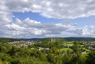 View of Eichstatt with Castle Willibaldsburg