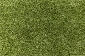 Piece of green artificial turf