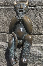 Devil's figure in front of the Marienkirche
