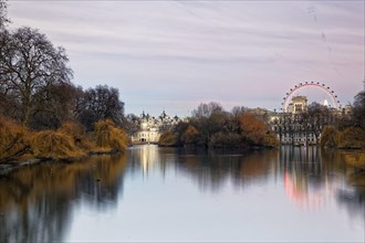 St. James's Park with Horseguard Building