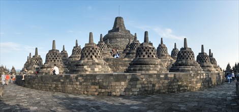 Temple complex Borobudur