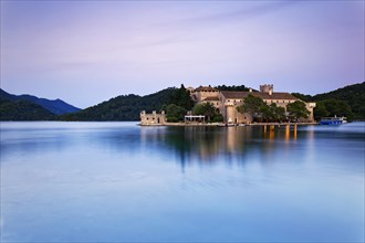 Benedictine monastery on the island of St. Maria in Veliko Jezero