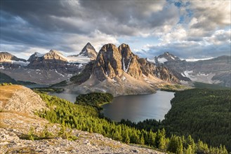 Mount Assiniboine and Mount Sunburst