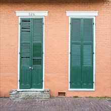 Colorful doors and windows