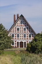 Typical half-timbered house