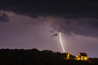 Thunderstorm over Mindelburg