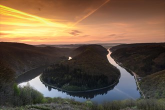 Big Saar loop at sunrise