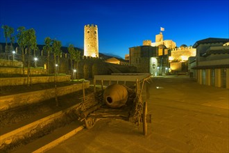 Rabati Castle at sunset