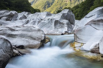 The Verzasca mountain river