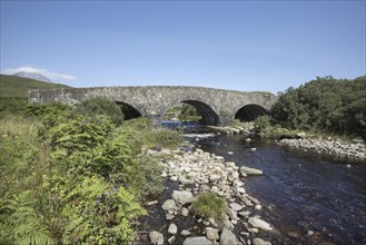 Old stone bridge over the River Corran