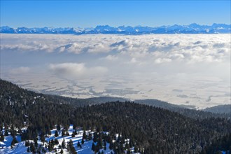 View from La Dole peak