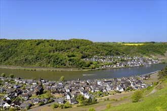 View of Alken and Kattens on the Moselle