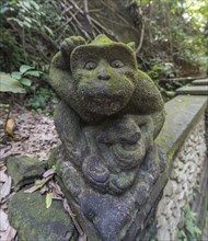 Monkey statue