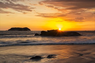 Sunset at Playa Espadilla