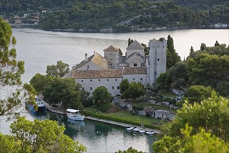 Benedictine monastery on the island of St. Maria in Veliko Jezero