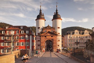 Karl Theodor Bridge Gate in Heidelberg