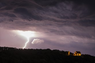 Thunderstorm over Mindelburg