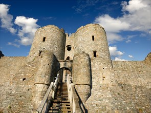 Medieval Harlech Castle