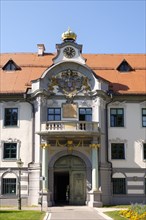 East portal of Prince Bishop's Residence at the Fronhof