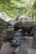 Granite balls in the Jourama River