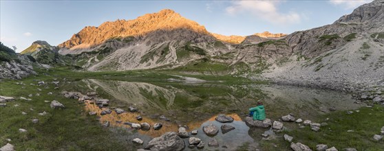 Mountains in the evening light