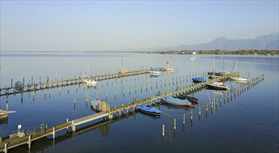 Landing stage at Chiemsee
