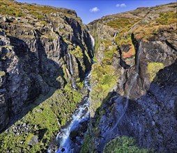 Waterfall Glymur