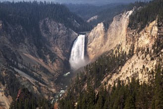 View from the North Rim in the Grand Canyon of the Yellowstone