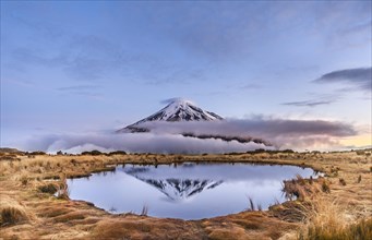 Reflection in Pouakai Tarn lake