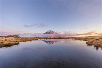 Reflection in Pouakai Tarn lake