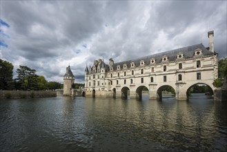 Castle Chenonceau on the Cher