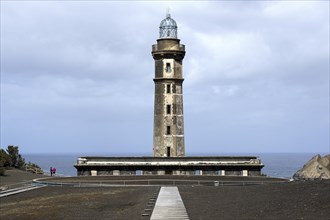 Old lighthouse at the Ponta dos Capelinhos