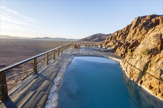 Pool on the mountain