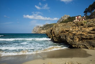 Beach Cala de Sant Vicenc and Cap Formentor