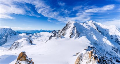 Snowy Mont Blanc