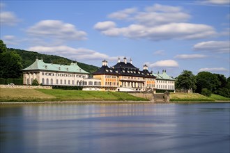 Pillnitz Castle on the Elbe